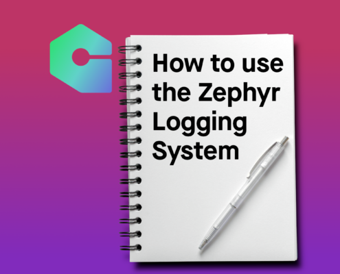 How to use the Zephyr Logging System