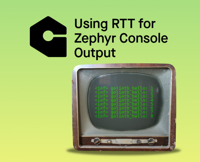 RTT console output