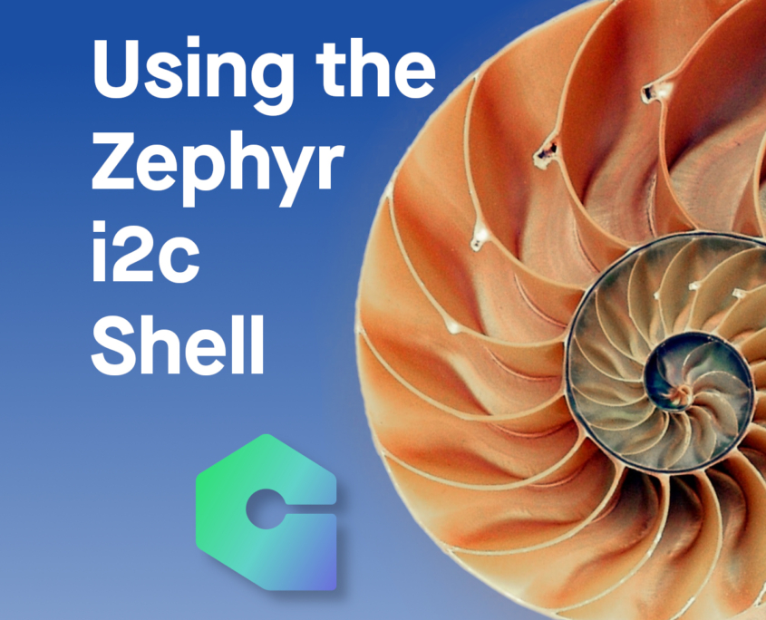 Zephyr i2c shell