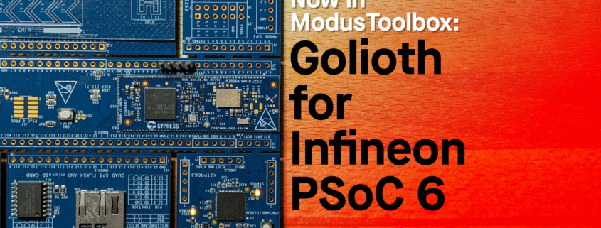 Golioth added to Infineon ModusToolbox