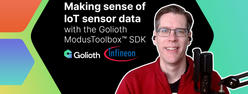 Making sense of IoT sensor data with the Golioth ModusToolbox SDK