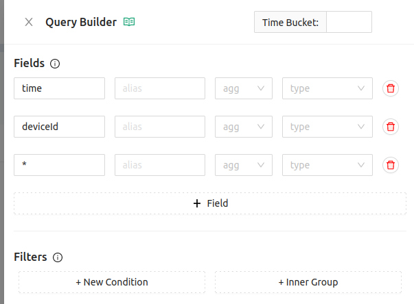 Query Builder getting all endpoints