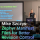 Mike Szczys EOSS/ZDS: Zephyr Manifest Files